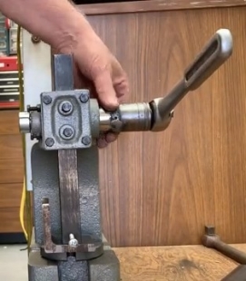 Arbor Press Handle Modification