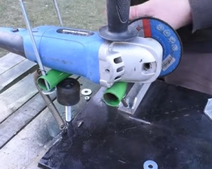 Angle Grinder Cutting Fixture