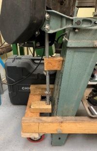 Bandsaw Roll Around Wheel Brake