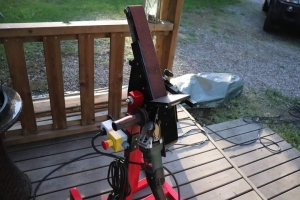 Power File Belt Sander Stand