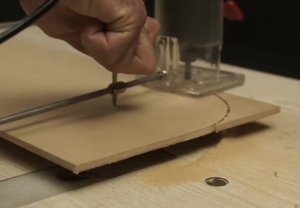 Circle Cutting Jig