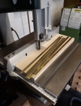 Bandsaw Brass Cutting Setup