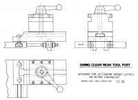 Swing Clear Rear Tool Post