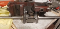 Longitudinal and Cross Power Feeds for a Lathe