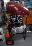 Motorcycle Engine Test Stand