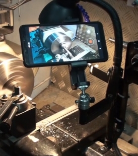 Lathe Camera Mount