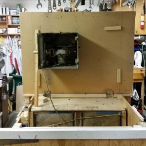 Table Saw Downdraft Table