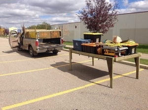 Free Standing Truck Bed Slide