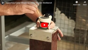 Reinforced Workbench Caster Mount