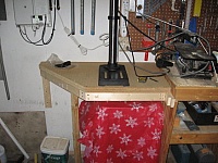 Drill Press Shelf