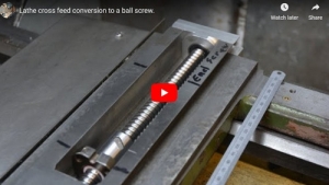 Cross Slide Screw Conversion