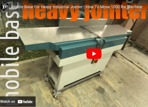 Industrial Jointer Mobile Base