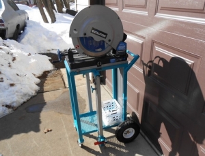 Portable Chop Saw Cart