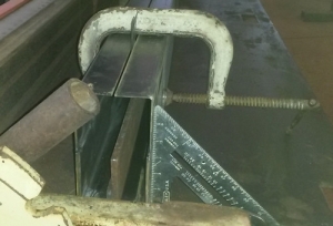 Slotted Beam Welding Fixture