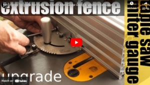 Table Saw Fence Modification