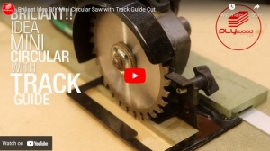 Mini Circular Saw and Track Guide