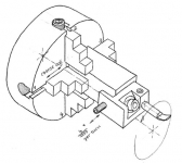 Lathe Boring Using a 4-Jaw Chuck