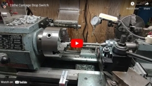 Lathe Carriage Stop Switch