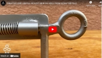 Spring-Loaded Gate Latch