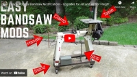 Horizontal Bandsaw Modifications