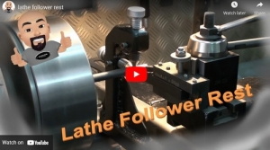 Lathe Follower Rest