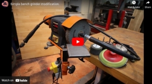 Bench Grinder Modification