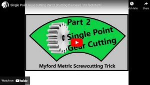 Gear Cutting Method