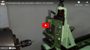 Lathe Milling Attachment