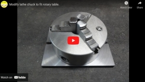 Rotary Table Chuck Adaptor