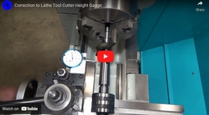 Tool Cutter Height Gauge