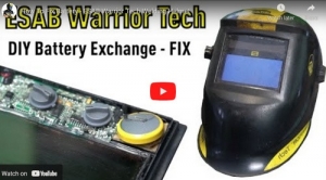 ESAB Welding Helmet Battery Fix