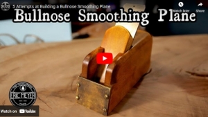 Bullnose Smoothing Plane