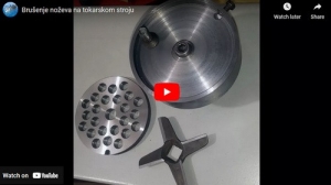 Meat Grinder Blade Sharpening