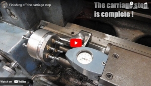 Lathe Carriage Stop