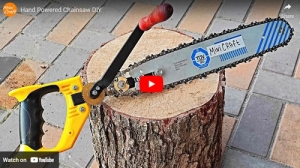 Hand Powered Chainsaw