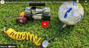 Portable Compressor Battery Conversion