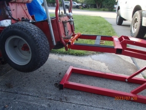 Mower Lift Extension