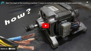 Washing Machine Motor Wiring