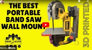 Portable Bandsaw Wall Mount