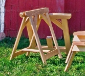 Folding Sawhorse