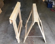 Folding Sawhorses