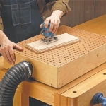 Pegboard Downdraft Table