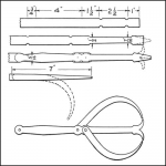 Blacksmithing Caliper