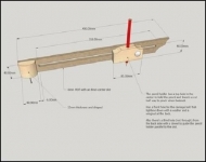 Trammel/Beam Compass