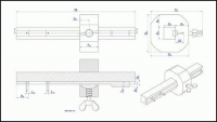 Lock Screw Mortise Gauge