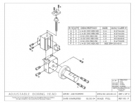 Adjustable Boring Head