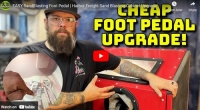 Sandblaster Foot Pedal