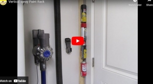 Vertical Spray Can Storage