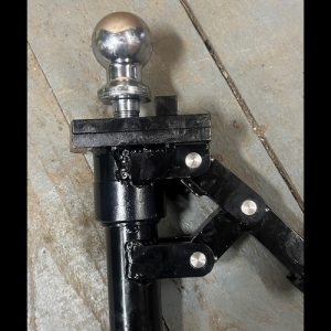 Trailer Ball Locking Mechanism