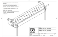 Sheetmetal Brake